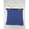 Ribbing Knitted Fabric R/P/SP Blue Fabric